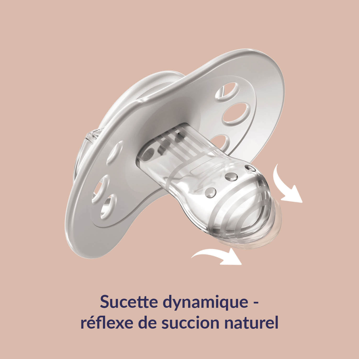 Sucette Difrax LOVI Buddy Bear Nouveau-né 0-2 mois, silicone, petit bouclier, favorise le réflexe de succion naturel grâce à son design dynamique