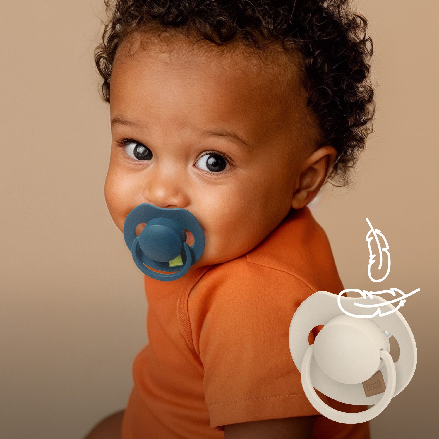 Tétine dynamique Prime qui soutient et protège le développement naturel de la fonction de morsure