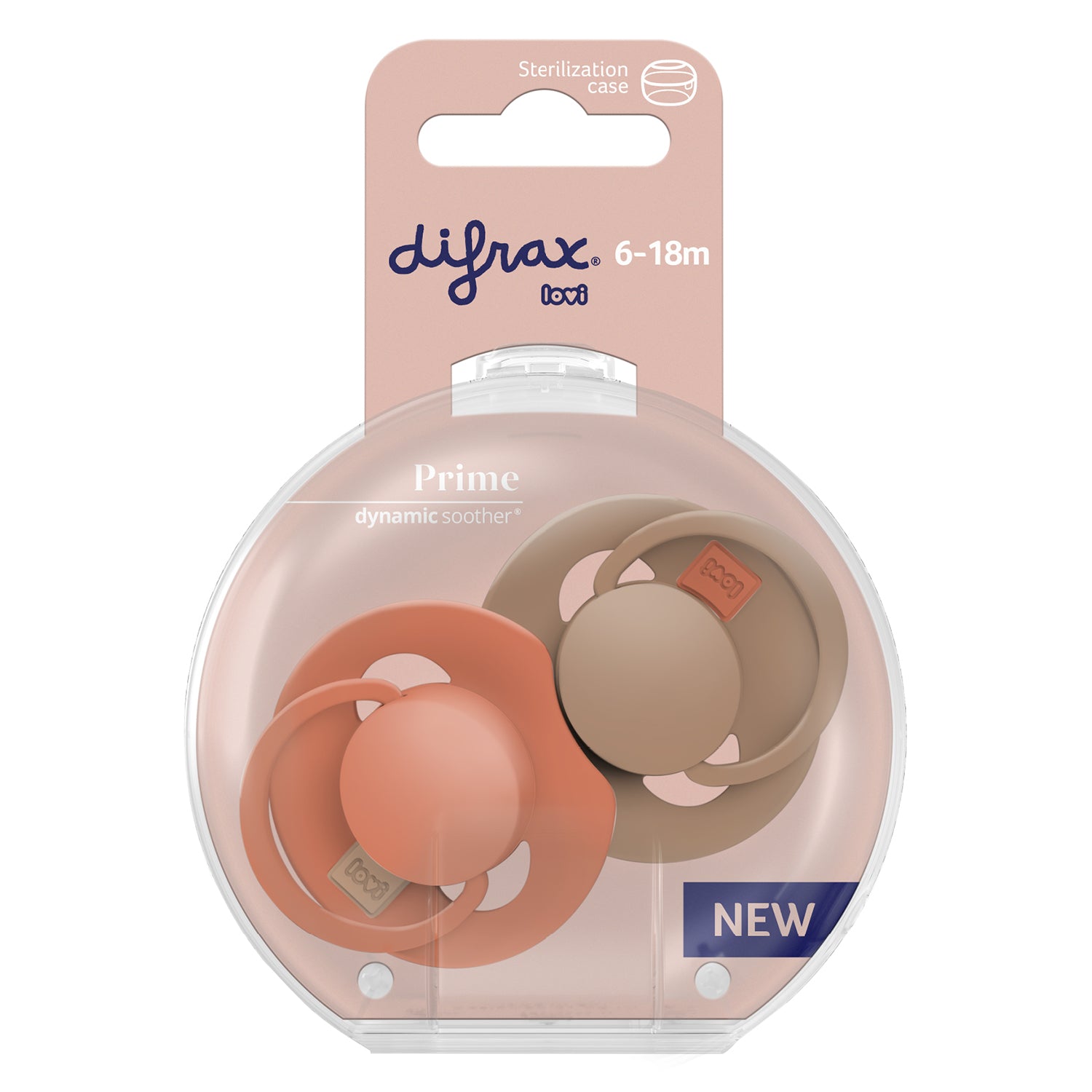 Le Dynamic sucettes Prime Orange Granola dans l'emballage