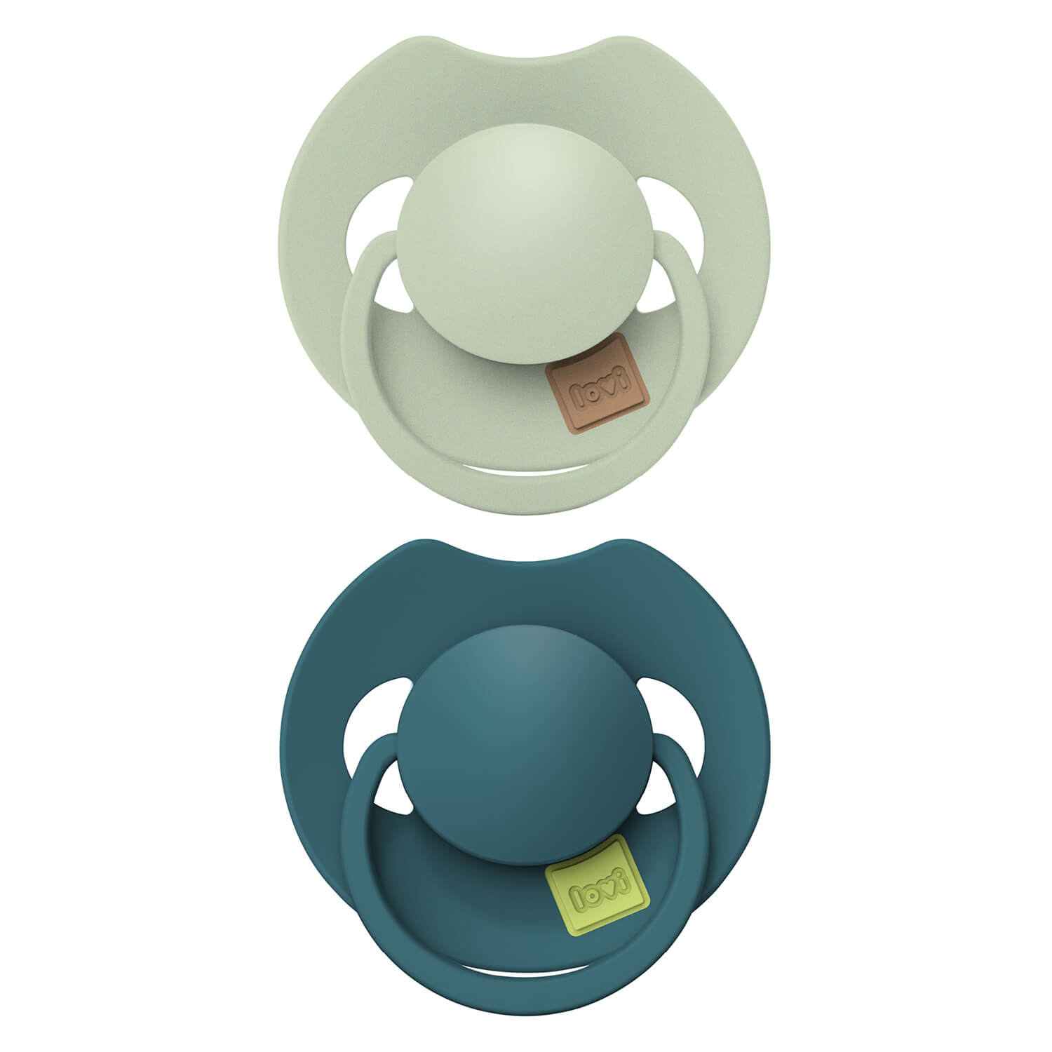 2 Sucette dynamique Prime dans les couleurs pistachio et vert