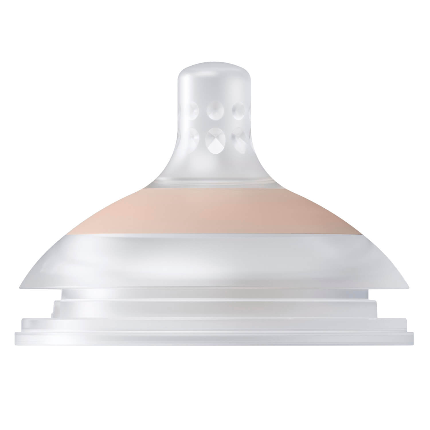 Tétine Mammafeel Difrax LOVI en silicone doux pour un rythme de succion naturel.