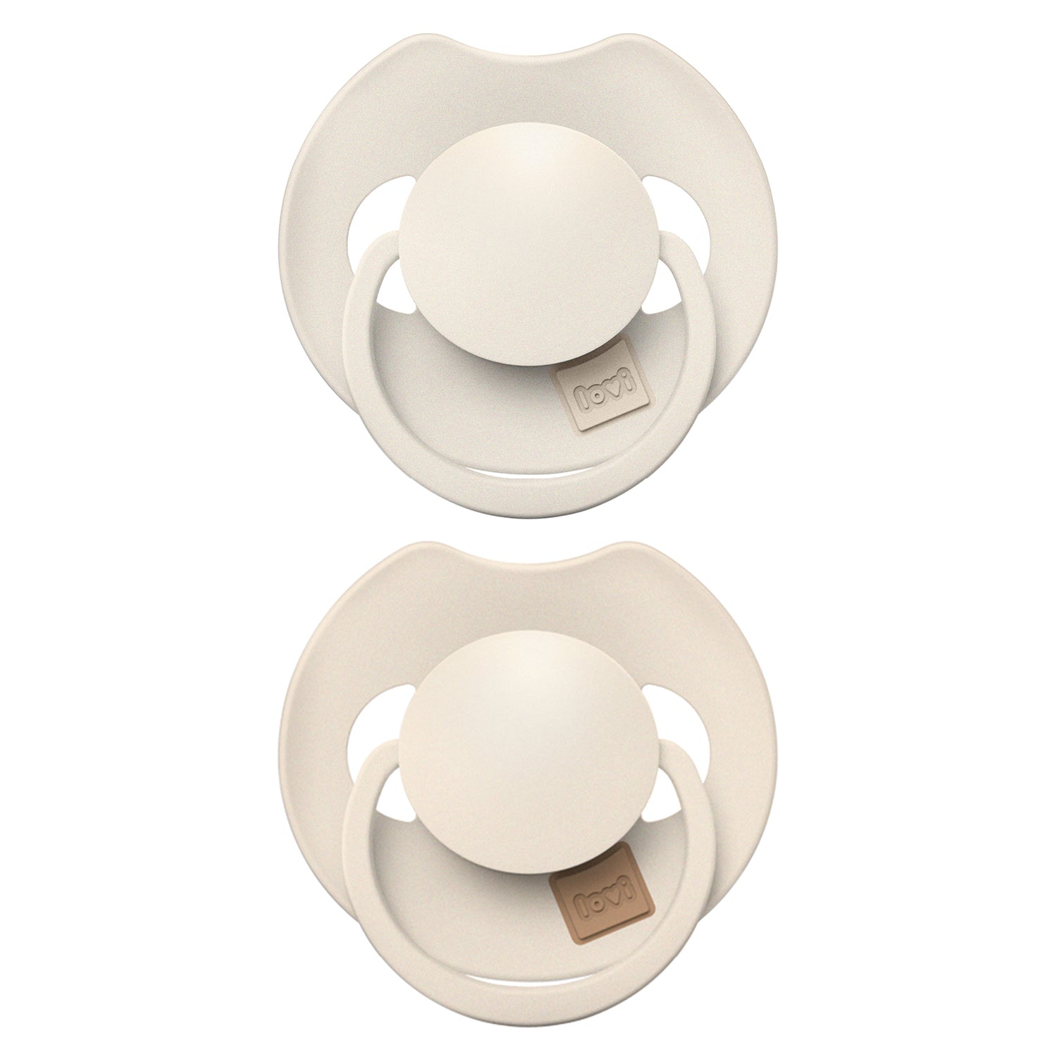 2 Sucette dynamique Prime dans les couleurs Coconut Ivory